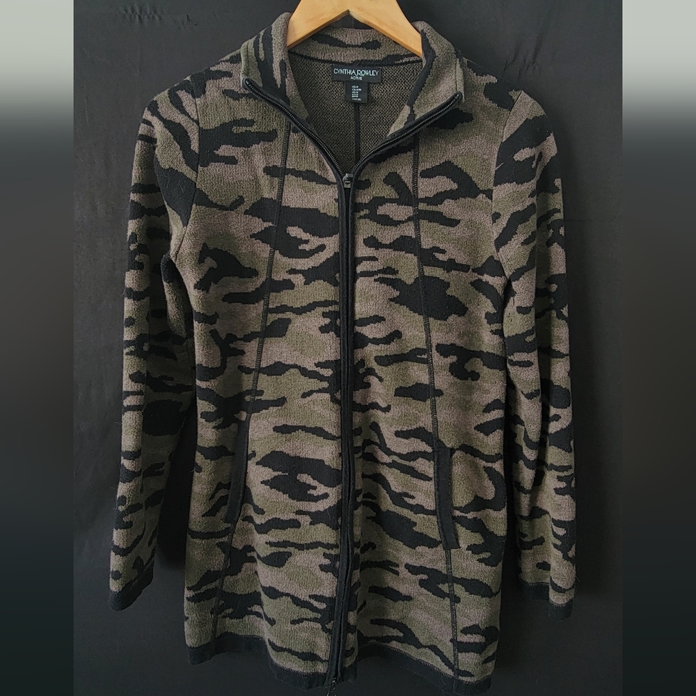 Zip up cardigan